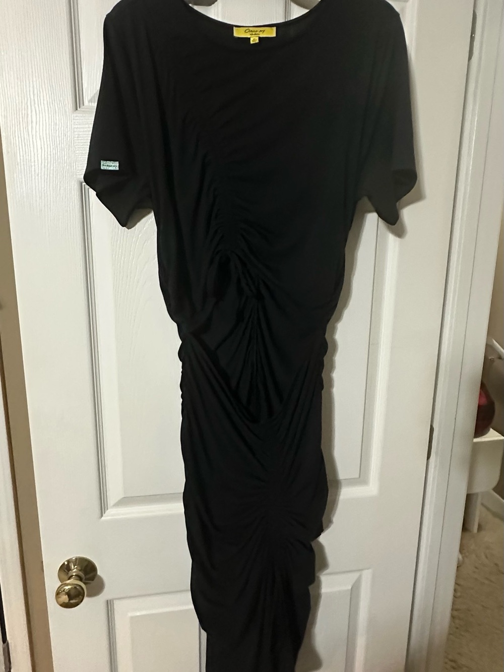 Circus by Sam Edelman Black Cutout Midi Dress